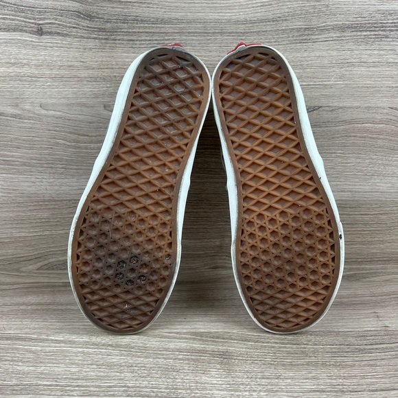 Vans Authentic Checkerboard Flower Floral Sneakers - Picture 7 of 8